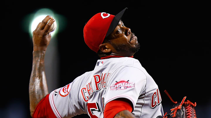 Cincinnati Reds pitcher Aroldis Chapman