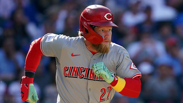 Cincinnati Reds outfielder Jake Fraley