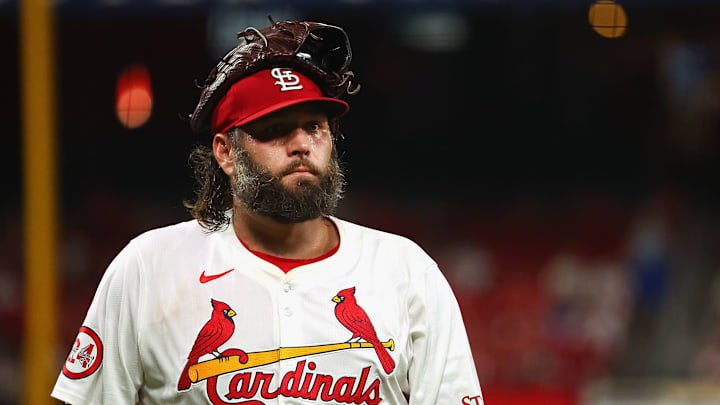 St. Louis Cardinals pitcher Lance Lynn