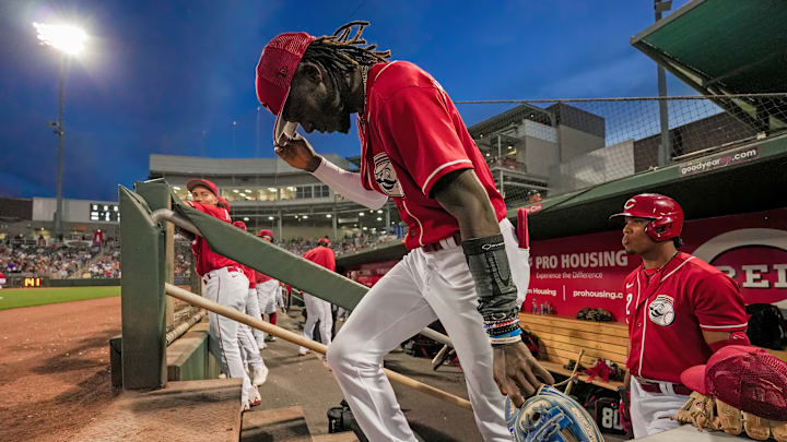 Cincinnati Reds shortstop Elly De La Cruz