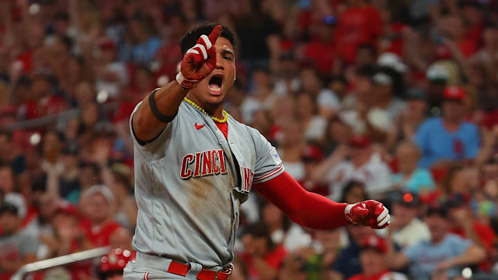 Noelvi Marte, Cincinnati Reds v St. Louis Cardinals