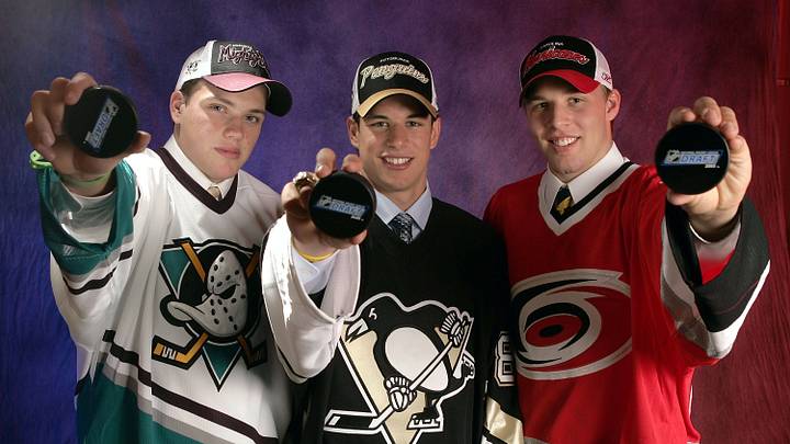 Sidney Crosby, Bobby Ryan, Jack Johnson Sidney Crosby, Bobby Ryan, Jack Johnson