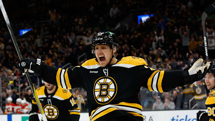 Calgary Flames v Boston Bruins