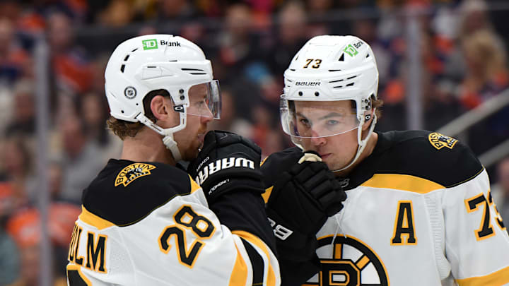 Boston Bruins v Edmonton Oilers
