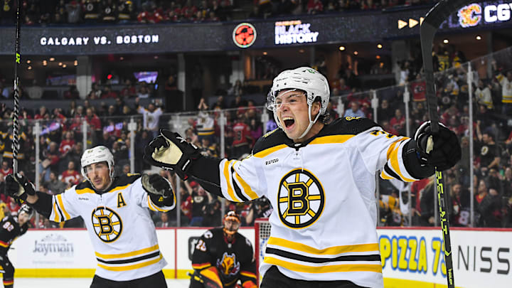 Boston Bruins v Calgary Flames