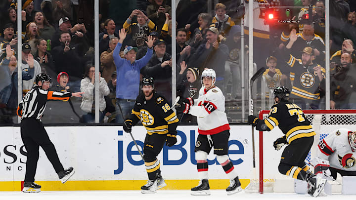 Ottawa Senators v Boston Bruins Ottawa Senators v Boston Bruins