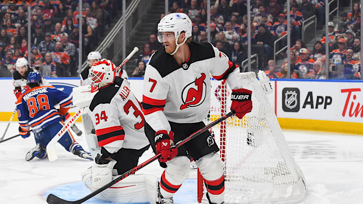 New Jersey Devils v Edmonton Oilers