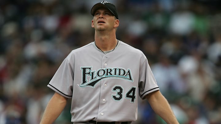 Florida Marlins v Chicago Cubs Florida Marlins v Chicago Cubs