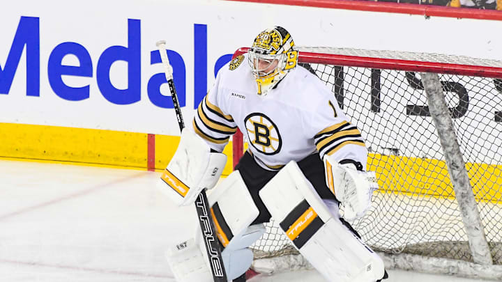 Boston Bruins v Calgary Flames