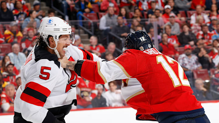 New Jersey Devils v Florida Panthers