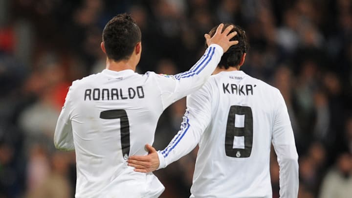 Cristiano Ronaldo and Kaka joined Real Madrid in the same summer Cristiano Ronaldo and Kaka joined Real Madrid in the same summer