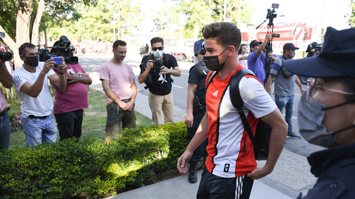 Julián Álvarez, la figura de River.