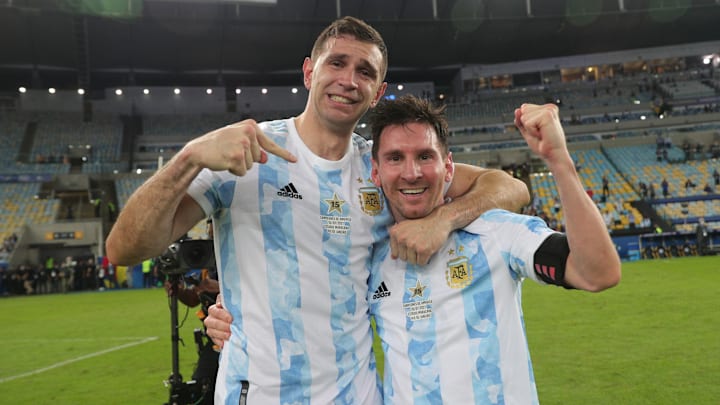 Lionel Messi, Emiliano Martinez
