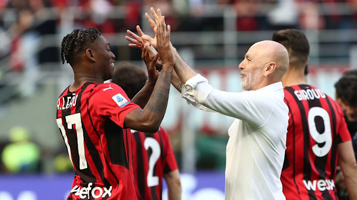 Rafael Leao, Stefano Pioli