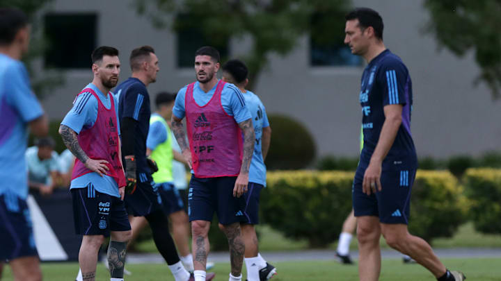 Argentina Training Session Argentina Training Session