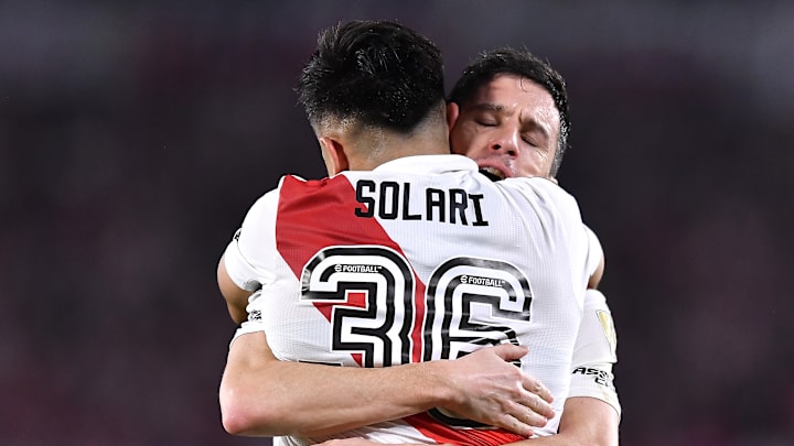 Pablo Solari e Ignacio Fernández celebran la victoria.