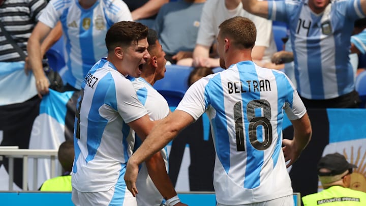 Argentina v Iraq: Men's Football - Olympic Games Paris 2024: Day 1 Argentina v Iraq: Men's Football - Olympic Games Paris 2024: Day 1