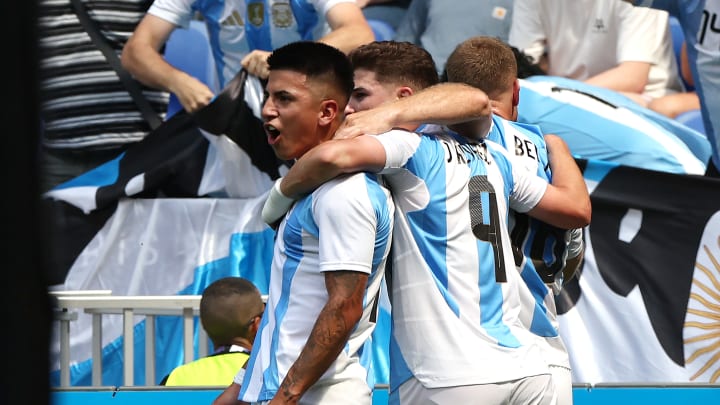 Argentina v Iraq: Men's Football - Olympic Games Paris 2024: Day 1 Argentina v Iraq: Men's Football - Olympic Games Paris 2024: Day 1