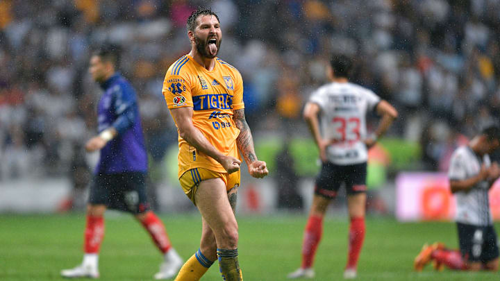 André-Pierre Gignac se régale certainement à la mi-temps des matchs des Tigres