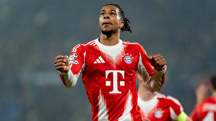 Michael Olise a inscrit un doublé contre l'Atalanta Bergame.