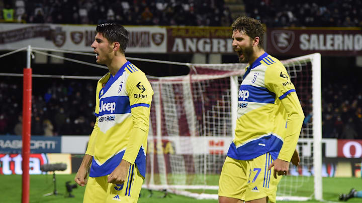 Alvaro Morata e Manuel Locatelli Alvaro Morata e Manuel Locatelli