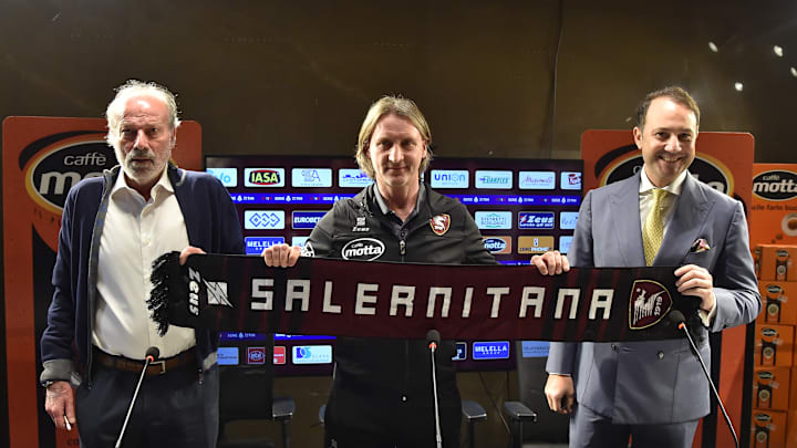 US Salernitana Unveil New Coach Davide Nicola