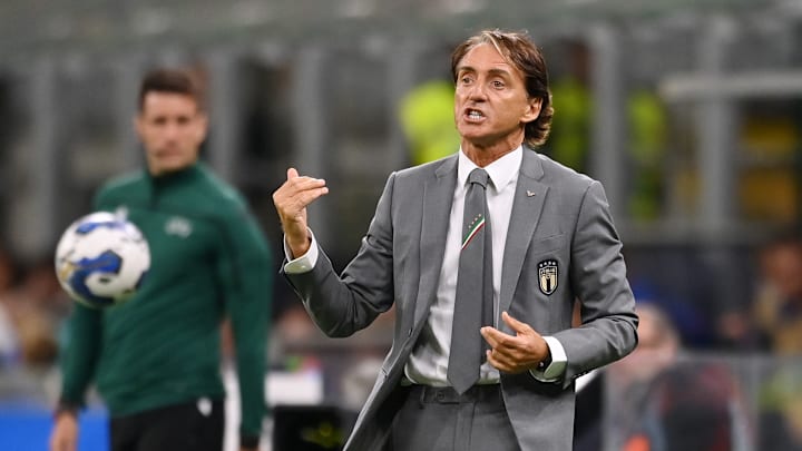 Roberto Mancini, commissario tecnico dell'Italia