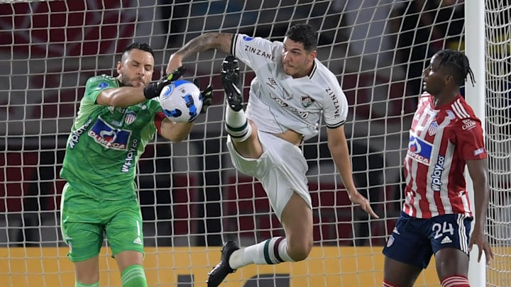 No primeiro jogo entre as equipes, na Colômbia, o Junior Barranquilla venceu por 3 a 0