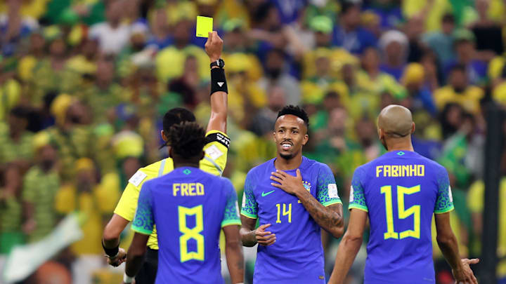 Militão recebeu um cartão amarelo na derrota para Camarões e faz parte do trio de pendurados 