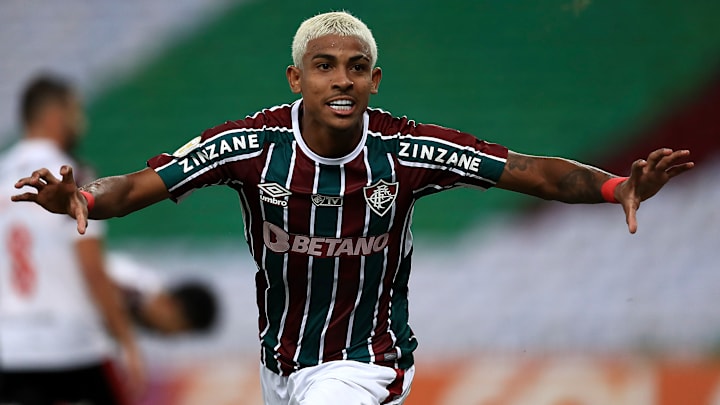 O atacante de 20 anos pertence ao Fluminense