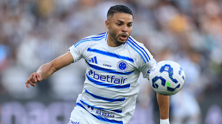 Cruzeiro se lesionou em partida contra o Palmeiras