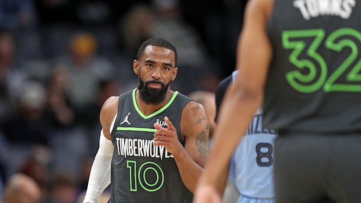 PG Mike Conley during Sunday's win versus the Grizzlies
