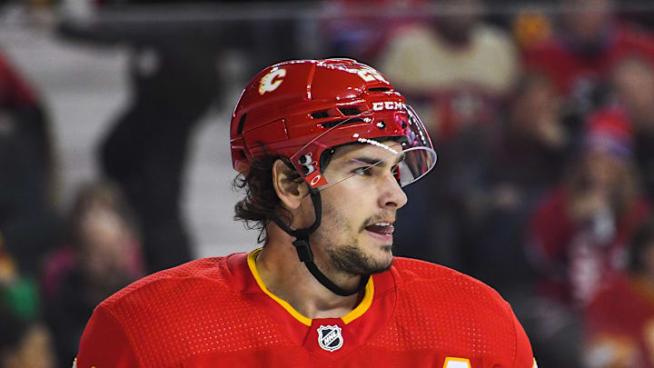 Sean Monahan - Montreal Canadiens v Calgary Flames