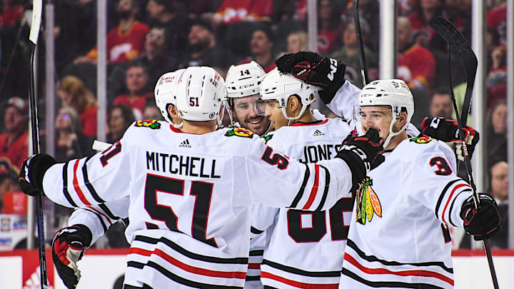 Chicago Blackhawks v Calgary Flames
