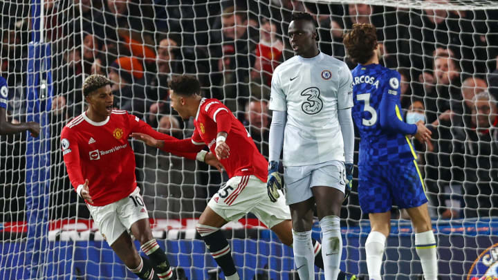 Jadon Sancho bejubelt seinen Treffer zum 1:0 Jadon Sancho bejubelt seinen Treffer zum 1:0