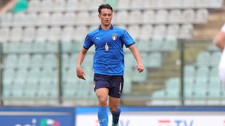 Fabio Chiarodia, hier im Trikot der italienischen U17-Nationalmannschaft