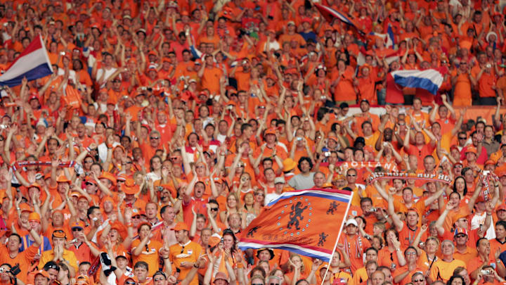 Die Niederlande ist Orange