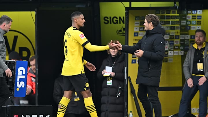 Sébastien Haller und Edin Terzic