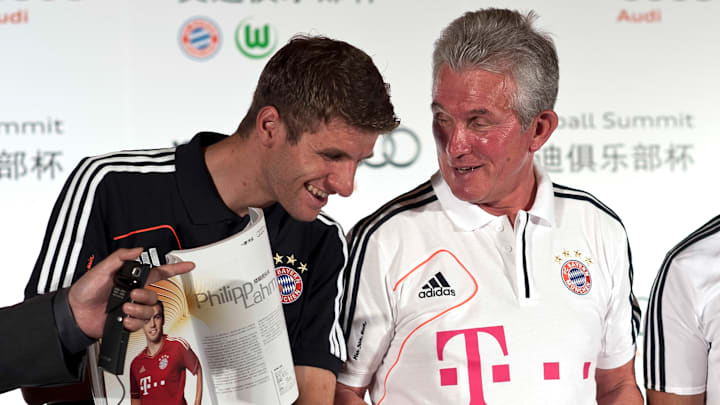 Thomas Müller und Jupp Heynckes