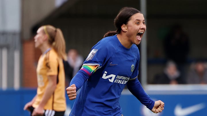 Chelsea-Stürmerin Sam Kerr könnte sich im nächsten Sommer einem neuen Klub anschließen