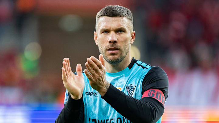 Lukas Podolski ist noch in Polen aktiv Lukas Podolski ist noch in Polen aktiv