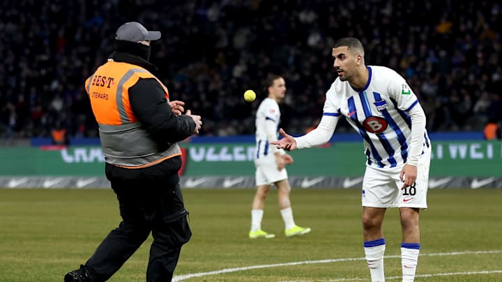 Aymen Barkok scheint keine Zukunft in Berlin zu haben
