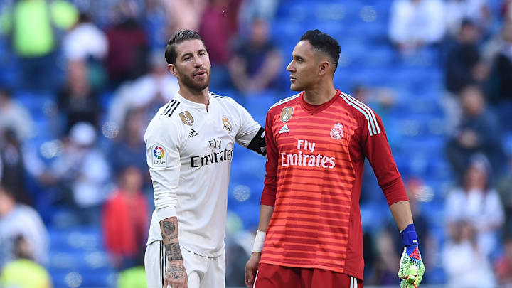 Sergio Ramos (l.) und Keylor Navas (r.) Sergio Ramos (l.) und Keylor Navas (r.)