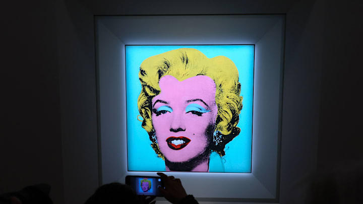 The image of Monroe fetched a high price.