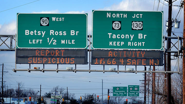 If you drive the same route long enough, sign fonts become fascinating.