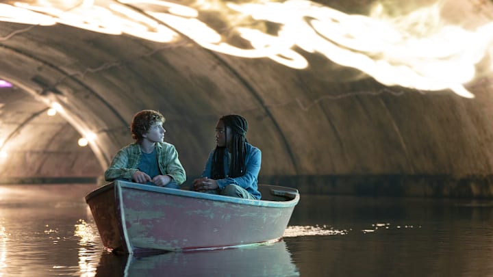PERCY JACKSON & THE OLYMPIANS - "Episode 105” (Disney/David Bukach)WALKER SCOBELL, LEAH SAVA JEFFRIES
