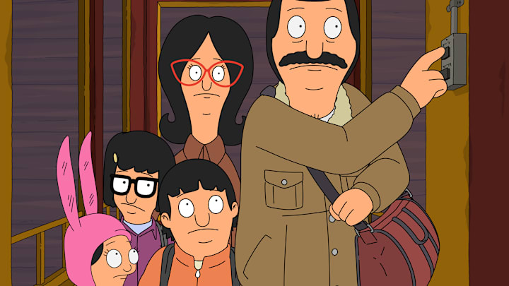 BOB'S BURGERS: When the power goes out two days before Christmas, The Belchers must spend the holiday at Mr. Fischoeder's family's old hunting lodge in the "The Nightmare 2 Days Before Christmas" episode of BOB'S BURGERS airing Sunday, Dec 17 (9:00-9:30 PM ET/PT) on FOX. BOBS BURGERS © 2023 by 20th Television. Image Credit to Fox. 