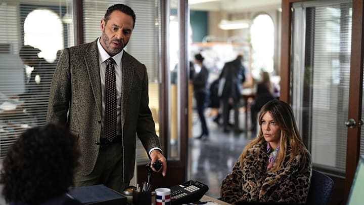 HIGH POTENTIAL - "Pilot" - A single mom with an exceptional mind is recruited to the LAPD Major Crimes unit, where her unconventional knack for solving crimes leads to an unusual and unstoppable partnership with a by-the-book seasoned detective. TUESDAY, SEPT. 17 (10:00-11:00 p.m. EDT) on ABC. (Disney/David Bukach) 
DANIEL SUNJATA, KAITLIN OLSON