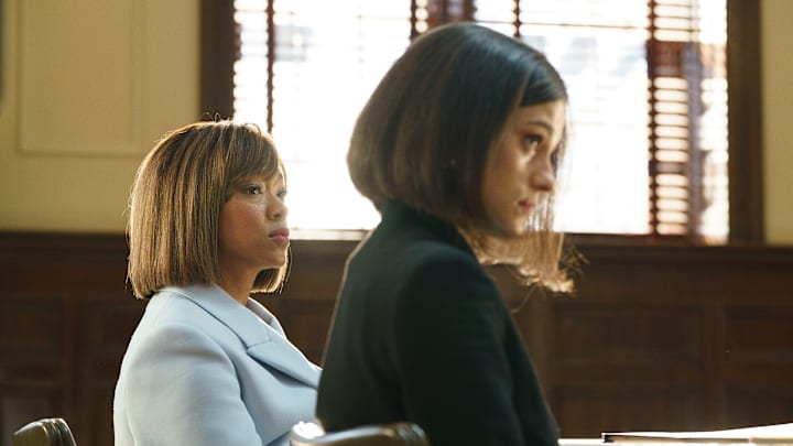 ACCUSED: L-R: Sonequa Martin-Green and Rebecca Liddiard in the "Megan's Story" episode of ACCUSED airing Tuesday, Dec 3 (9:00-10:00 PM ET/PT) on FOX. 