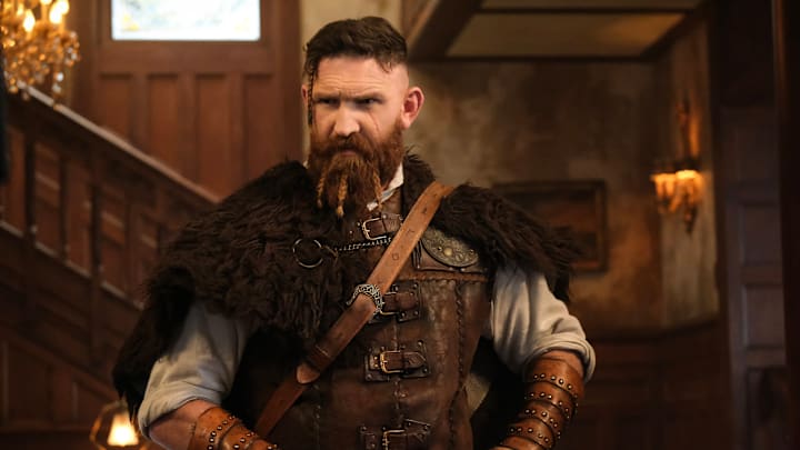 “Thorapy 2: Abandonment Issues” – Thor returns to therapy to work through his angst over being abandoned by his Viking shipmates. Also, Jay’s sister, Bela (Punam Patel), attempts to help him with the restaurant, on the CBS Original series GHOSTS, Thursday, Feb. 6 (8:31-9:01 PM, ET/PT) on the CBS Television Network, and streaming on Paramount+ (live and on demand for Paramount+ with SHOWTIME subscribers, or on demand for Paramount+ Essential subscribers the day after the episode airs)*. Pictured